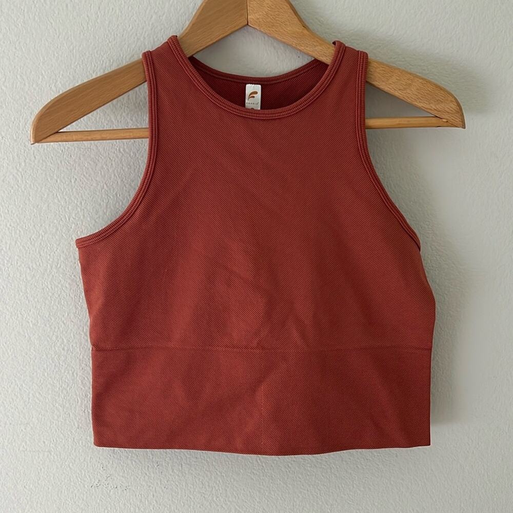 Fornia Chevron‎ Crop Top Tank | M/L